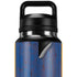 Barbados Flag Dark Wood YETI Rambler 36oz Bottle Skin